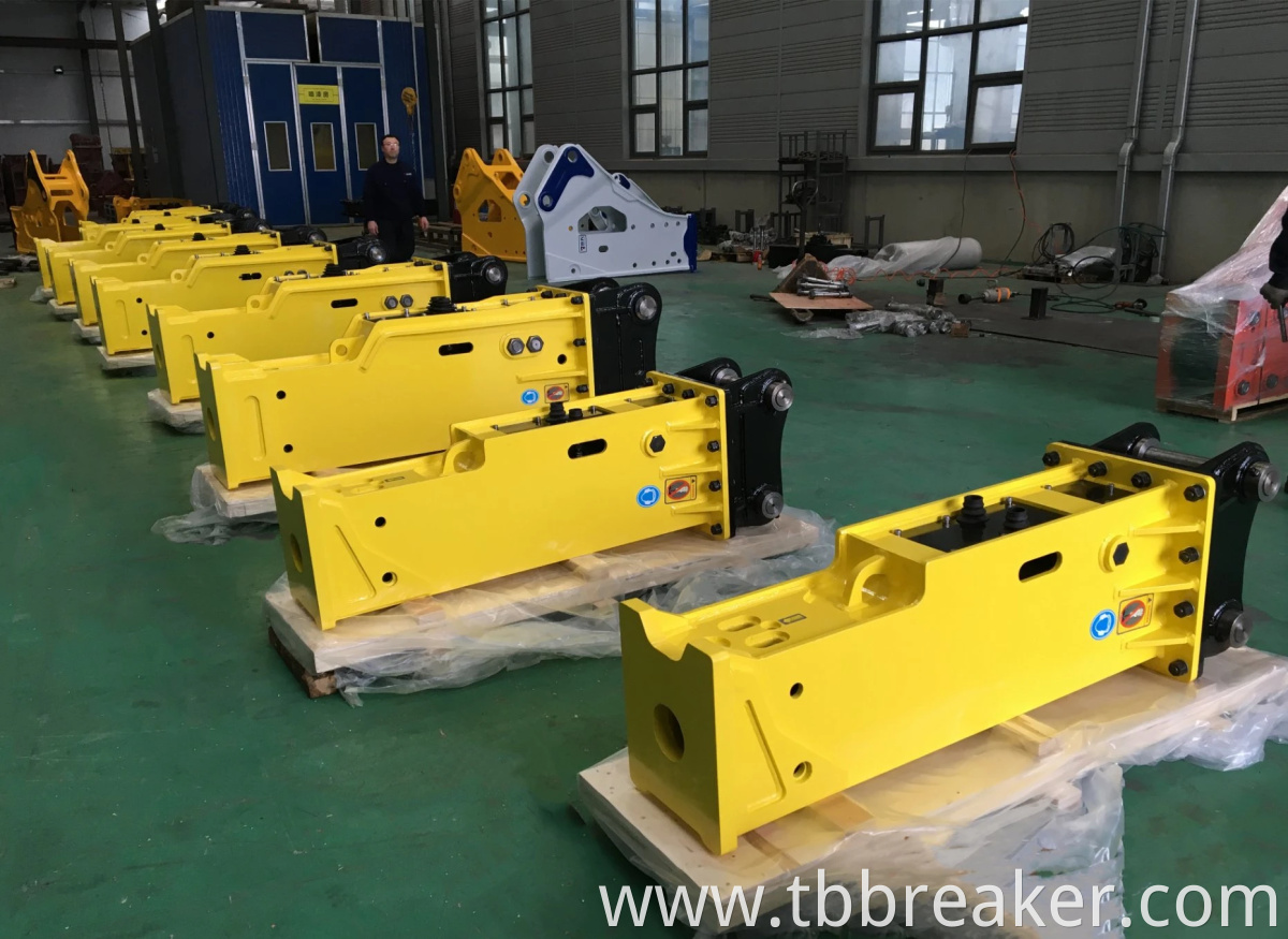 Mini Excavator Hydraulic Rock Breaker Hammer Box Type Side Type Tope Type Hydraulic Breaker3